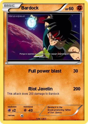 Pokemon Bardock