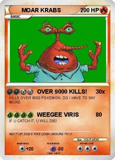 Pokemon MOAR KRABS