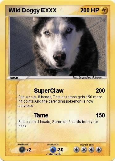 Pokemon Wild Doggy EXXX