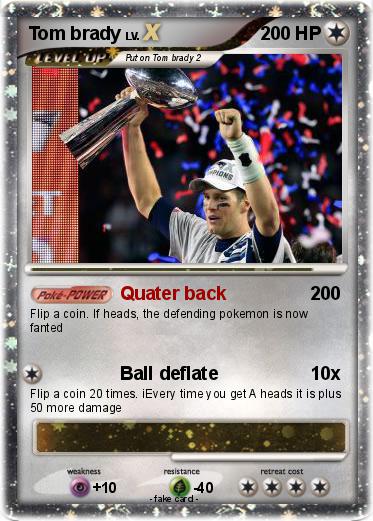 Pokemon Tom brady
