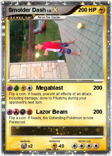 Pokemon Smolder Dash