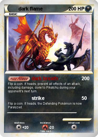Pokemon dark flame