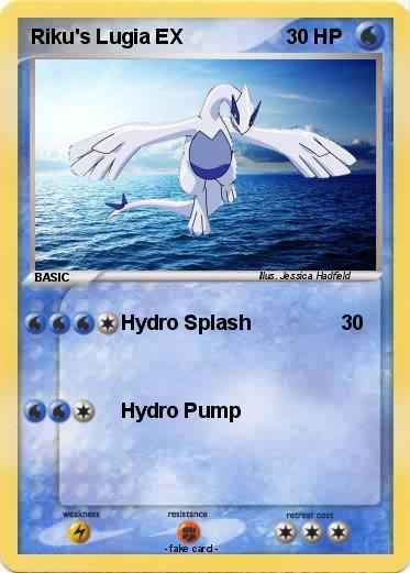 Pokemon Riku's Lugia EX