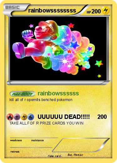 Pokemon rainbowssssssss
