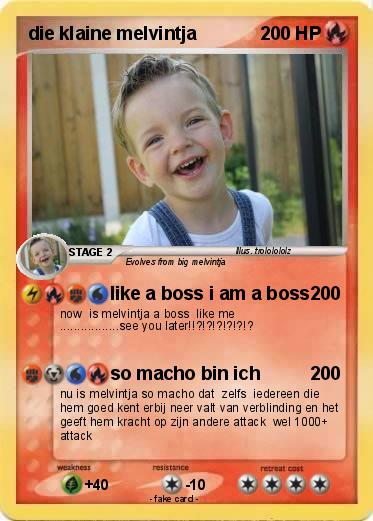 Pokemon die klaine melvintja