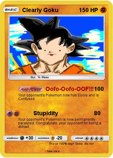 Pokemon Clearly Goku