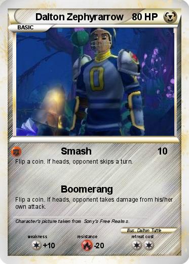 Pokemon Dalton Zephyrarrow