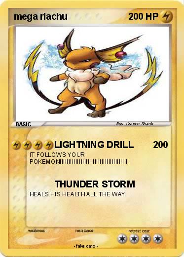 Pokemon mega riachu