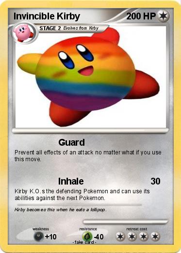 Pokemon Invincible Kirby