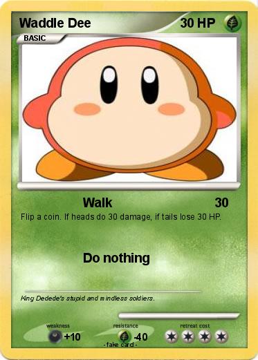 Pokemon Waddle Dee