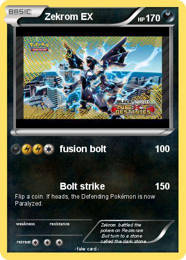 Pokemon Zekrom EX