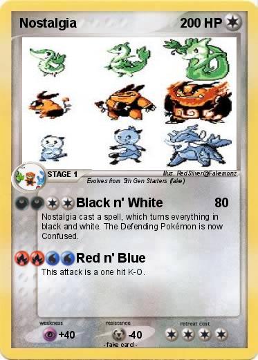 Pokemon Nostalgia