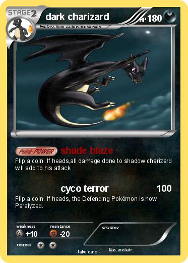 Pokemon dark charizard
