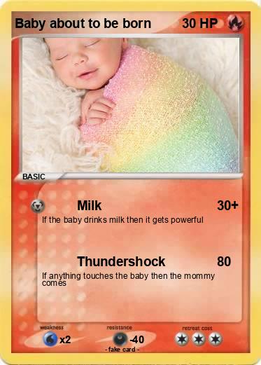 Pokemon Baby about to be born