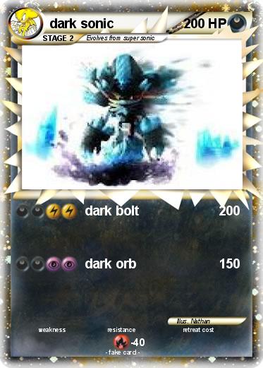 Pokemon dark sonic