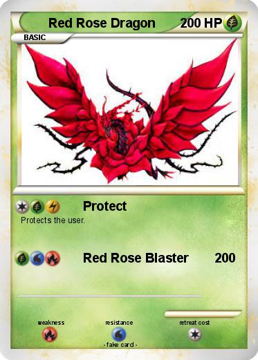 Pokemon Red Rose Dragon
