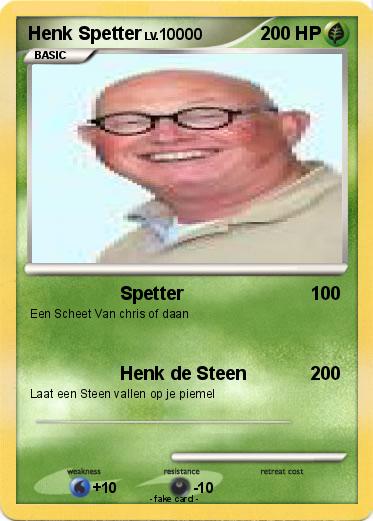 Pokemon Henk Spetter