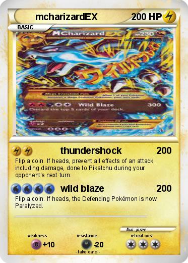 Pokemon mcharizardEX
