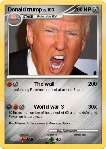 Pokemon Donald trump