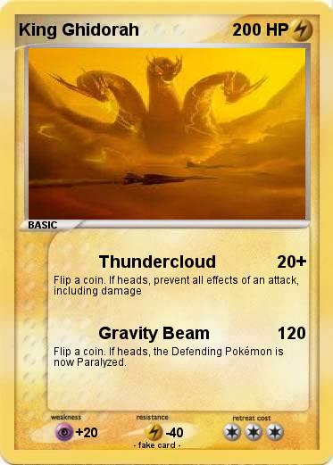 Pokemon King Ghidorah