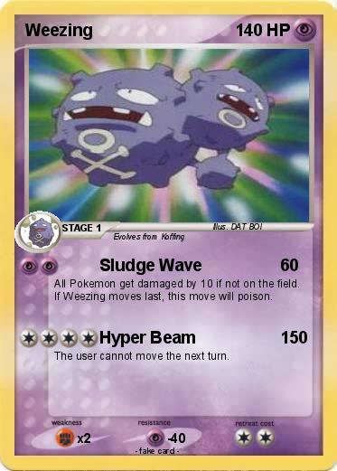 Pokemon Weezing