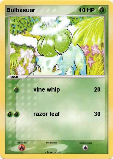 Pokemon Bulbasuar