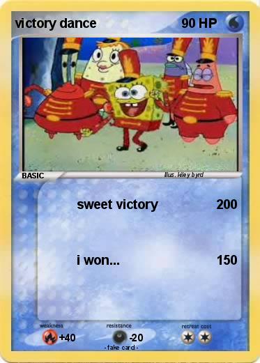Pokemon victory dance