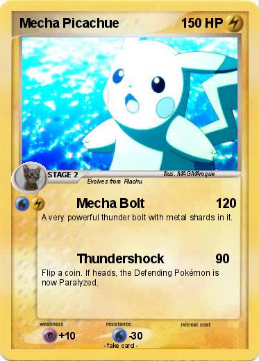 Pokemon Mecha Picachue