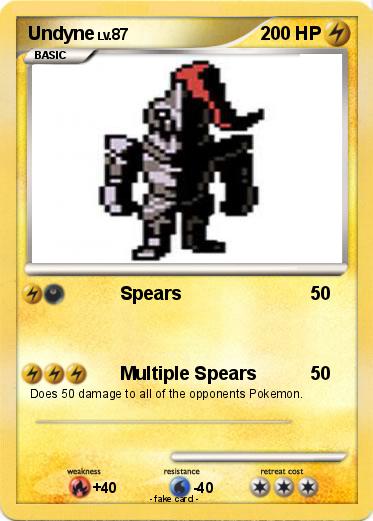 Pokemon Undyne