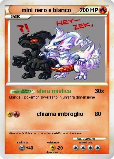 Pokemon mini nero e bianco
