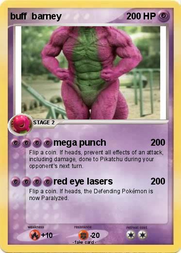 Pokemon buff  barney