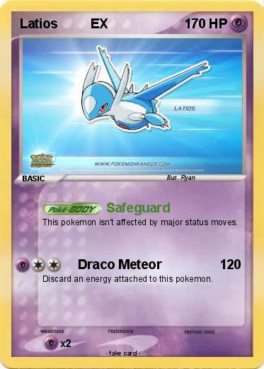 Pokemon Latios         EX