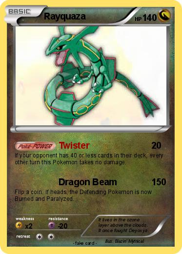 Pokemon Rayquaza