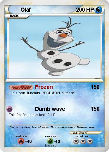 Pokemon Olaf