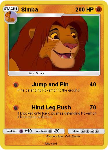 Pokemon Simba