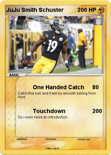 Pokemon JuJu Smith Schuster