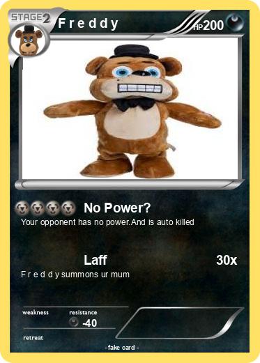 Pokemon F r e d d y