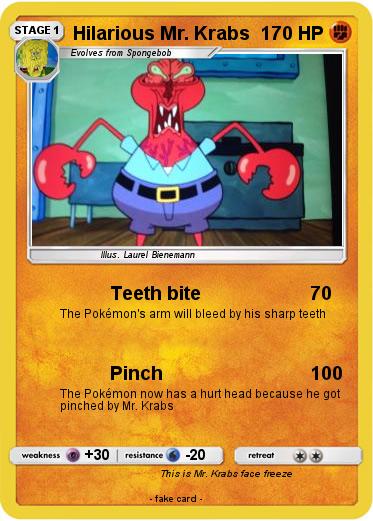Pokemon Hilarious Mr. Krabs
