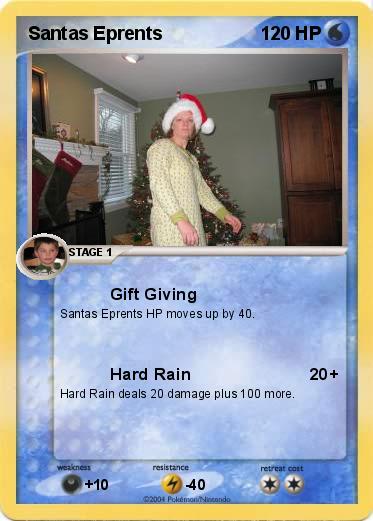 Pokemon Santas Eprents