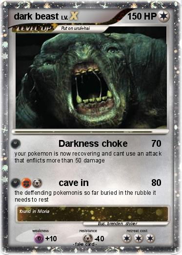 Pokemon dark beast