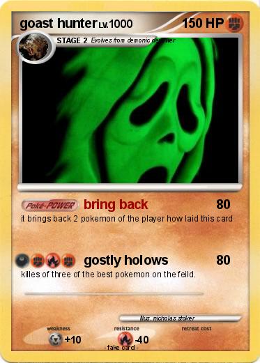 Pokemon goast hunter