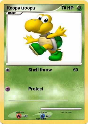 Pokemon Koopa troopa
