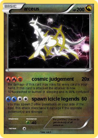 Pokemon arceus