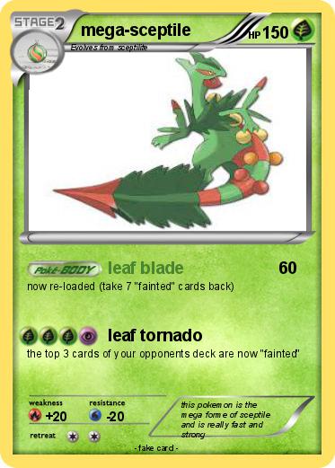 Pokemon mega-sceptile