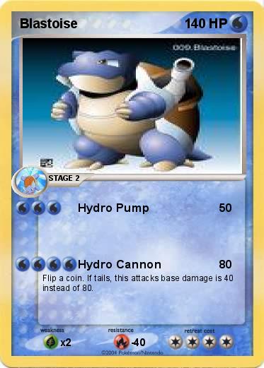 Pokemon Blastoise