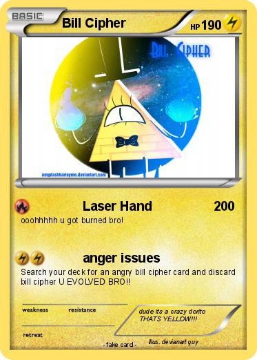 Pokemon Bill Cipher