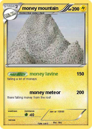 Pokemon money mountain