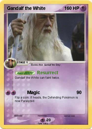 Pokemon Gandalf the White