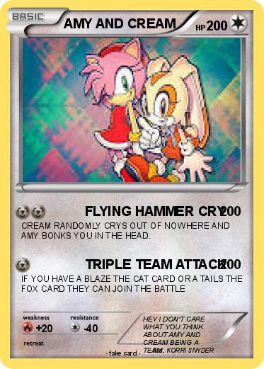 Pokemon AMY AND CREAM