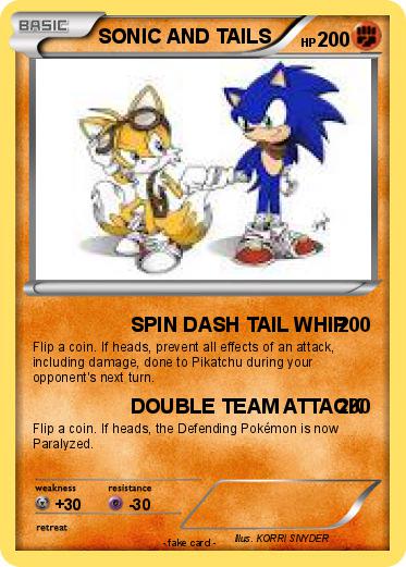 Pokemon SONIC AND TAILS